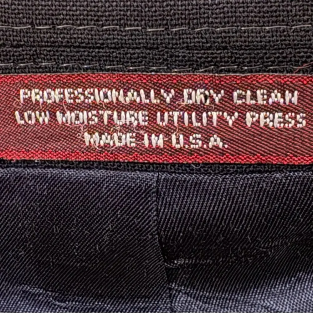 Evan-Picone 100% wool black two button blazer jacket size 42  b20